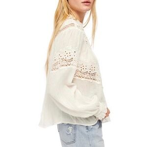 Free People Abigail Victorian Top